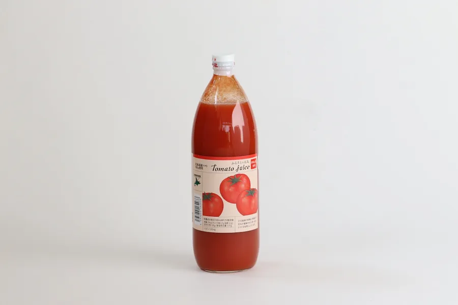 【送料無料】ふるさとの元気1リットル×6本入を2箱【下川町産完熟トマトジュース】